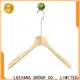 LEEVANS finish black wooden hangers wholesale Suppliers for trouser 1