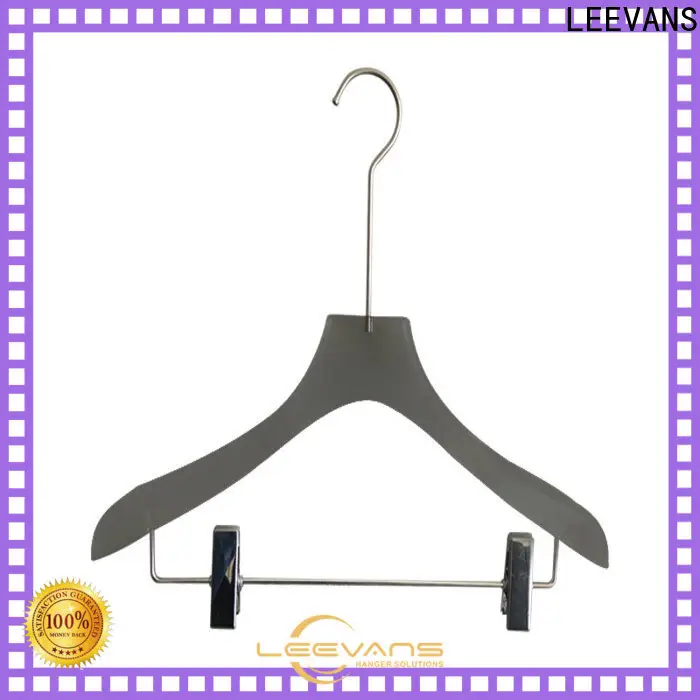 LEEVANS Custom padded hangers factory for pant 1
