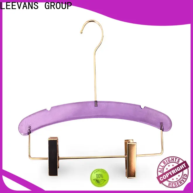LEEVANS clothes personalized hangers manufacturers for jackets 1