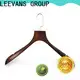 Latest black coat hangers exported company for trouser 1