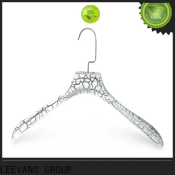 LEEVANS Top wide coat hangers manufacturers for trouser 1