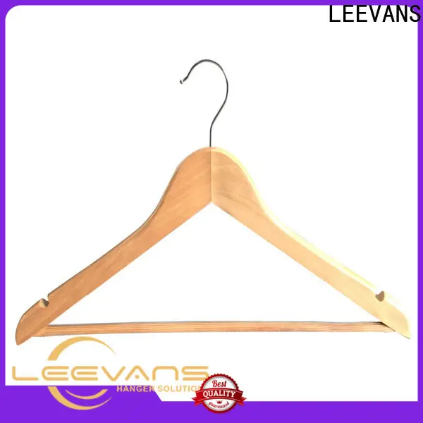 LEEVANS Wholesale childrens wooden hangers manufacturers for children 1