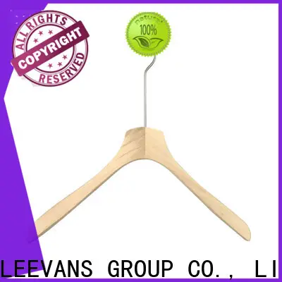 LEEVANS Latest wooden coat hangers wholesale Suppliers for skirt 1