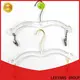 LEEVANS Custom clear acrylic hangers Supply for casuals 1