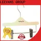 LEEVANS New where to buy wooden coat hangers factory for children 1