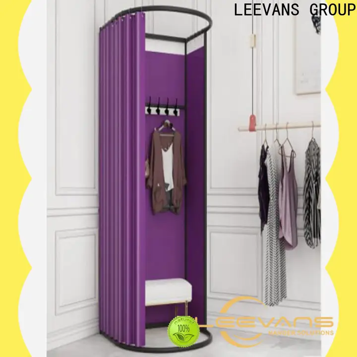 LEEVANS High-quality clothing store dressing room manufacturers 1