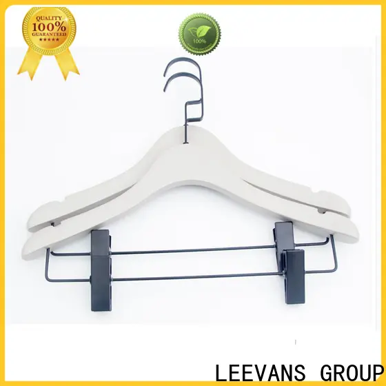 LEEVANS laminate wooden hangers manufacturers for children 1