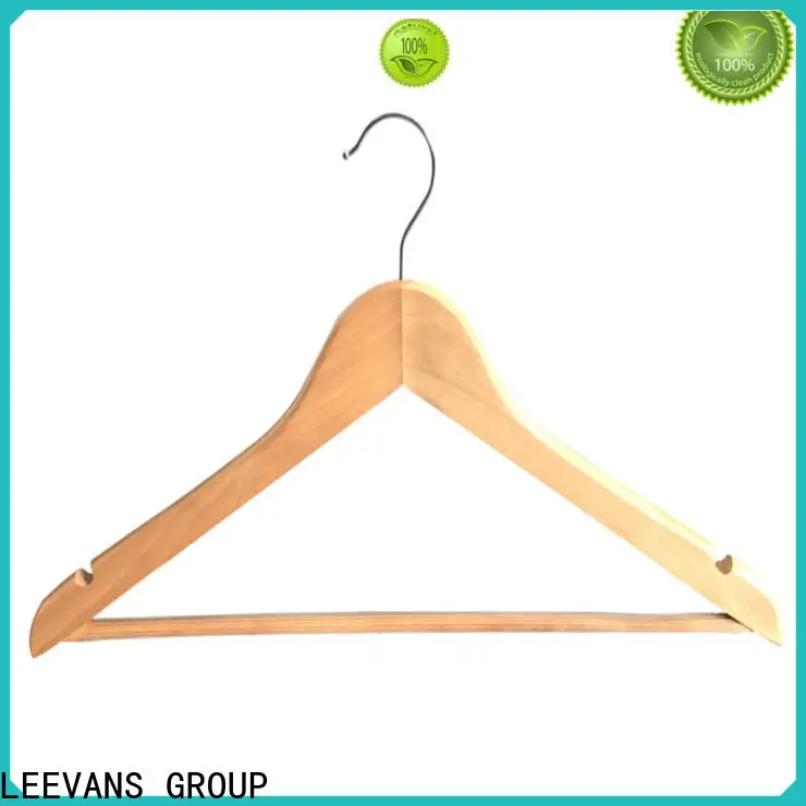 LEEVANS Wholesale white hangers company for clothes 1