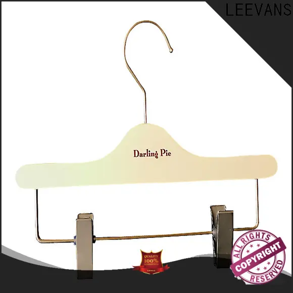 LEEVANS Best small wooden coat hangers for business for clothes 1