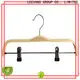 New cheap wooden coat hangers sale Supply for skirt 1