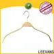 Custom slim wooden hangers skirt factory for clothes 1
