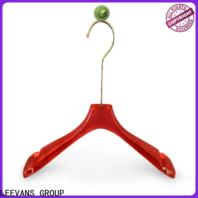 Wholesale clear acrylic hangers bottom company for sweaters 1
