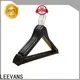 New black wooden coat hangers extension for business for skirt 1