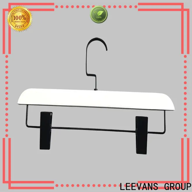 LEEVANS logo quality coat hangers Suppliers for clothes 1