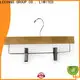 LEEVANS antirust wooden dress hangers company for pants 1