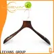 LEEVANS New brown wooden hangers company for kids 1