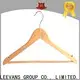 LEEVANS painting black wooden hangers company for skirt 1