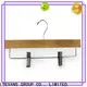 LEEVANS Custom men's coat hangers Suppliers for trouser 1