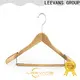 New wooden clamp hangers pants for business for skirt 1