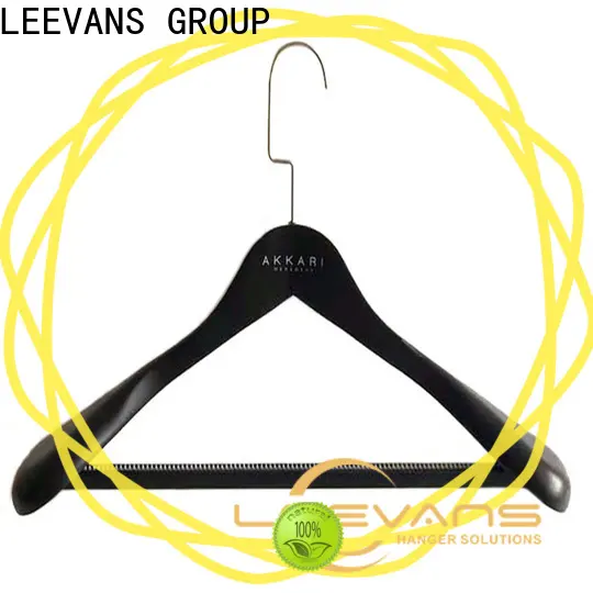 High-quality branded coat hangers logo Suppliers for pants 1