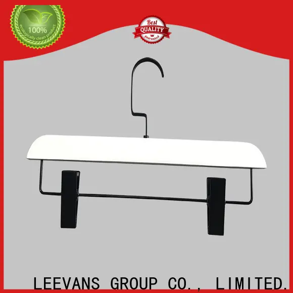 New thin wooden hangers clips for business for skirt 1