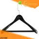 LEEVANS solid black coat hangers manufacturers for kids 1