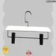LEEVANS High-quality white wooden pant hangers for business for pants 1