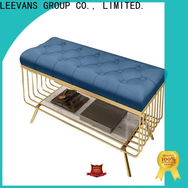 LEEVANS Custom clothing shop seating factory 1