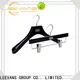 LEEVANS pant childrens white wooden coat hangers factory for kids 1