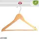LEEVANS dark white wooden trouser hangers Supply for pants 1