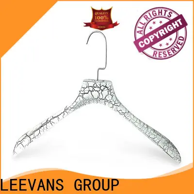 LEEVANS hanger wooden coat hangers with clips factory for children 1