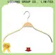 LEEVANS wooden hangers with clips for pants for business for skirt 1
