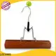 LEEVANS logo wood clothes hangers wholesale manufacturers for kids 1