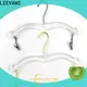LEEVANS acrylic pretty coat hangers manufacturers for pant 1