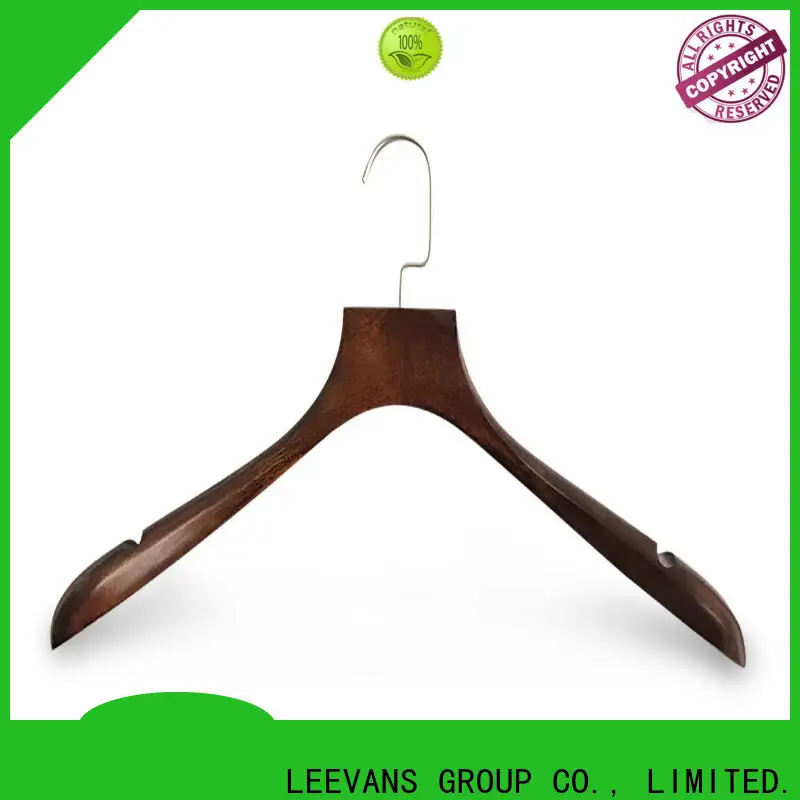 LEEVANS sale wooden closet hangers manufacturers for kids 1