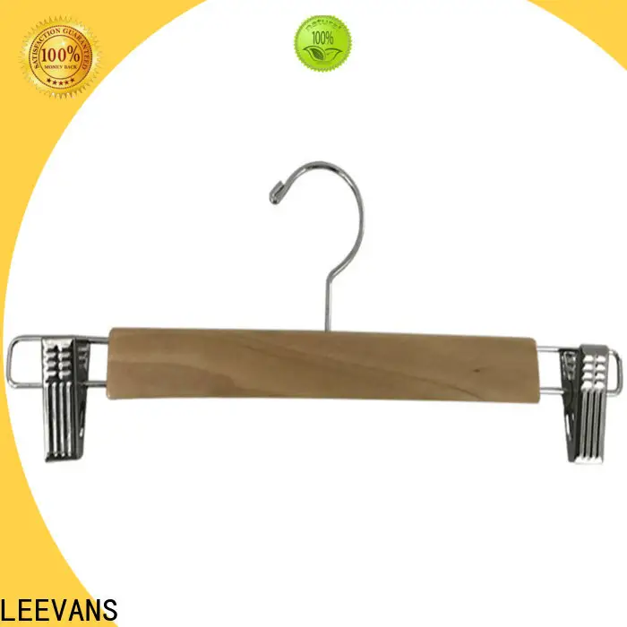 LEEVANS adjustable high quality wooden hangers Supply for clothes 1