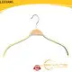 LEEVANS High-quality wooden trouser hangers with clips factory for skirt 1