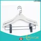 LEEVANS laminated clothes hangers for trousers for business for kids 1