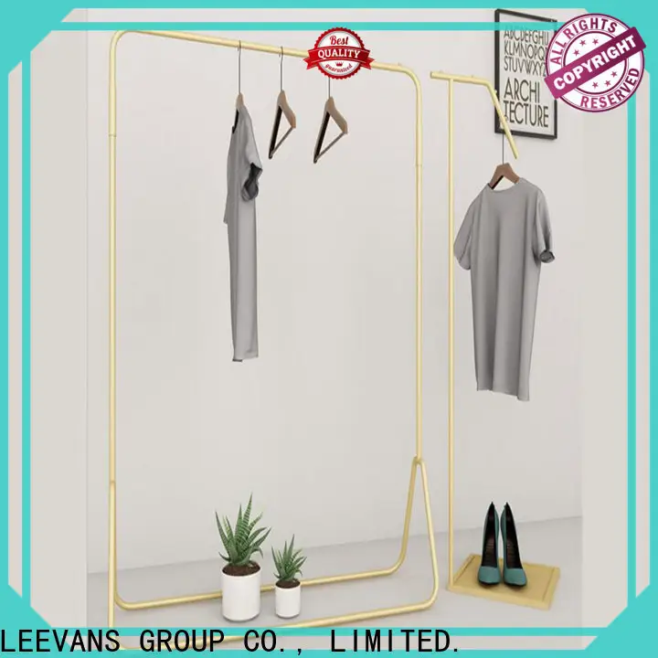 LEEVANS Wholesale clothes display stand factory1 1
