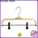 LEEVANS High-quality coloured wooden coat hangers for business 1