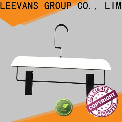 Latest white wooden clip hangers company 1