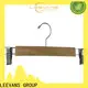 LEEVANS wooden coat hangers wholesale factory 1