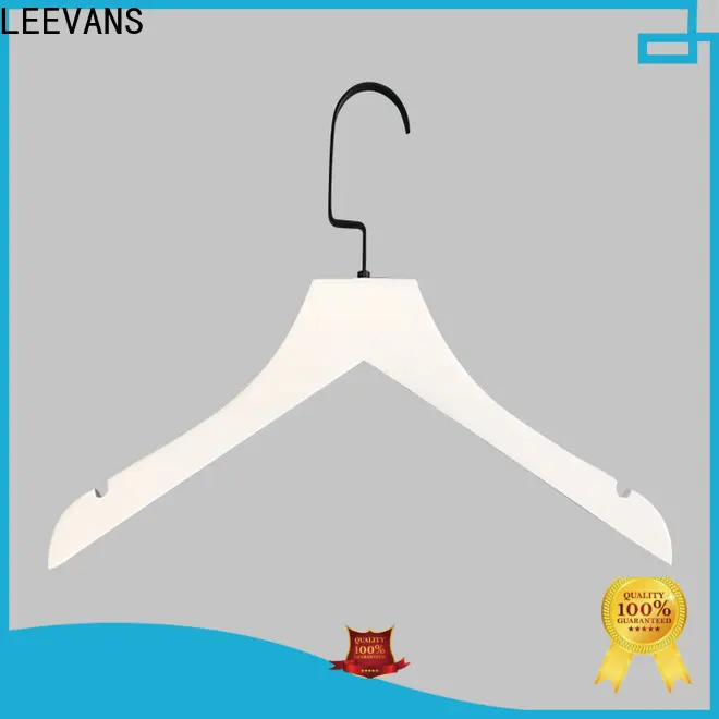 LEEVANS New black wooden coat hangers manufacturers 1