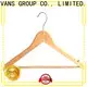 Wholesale slim wooden hangers for business 1