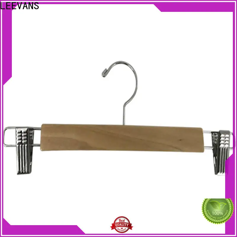 High-quality wooden shirt hangers for business 1