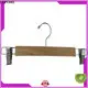 High-quality wooden shirt hangers for business 1