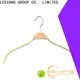 LEEVANS New white wooden clip hangers factory 1
