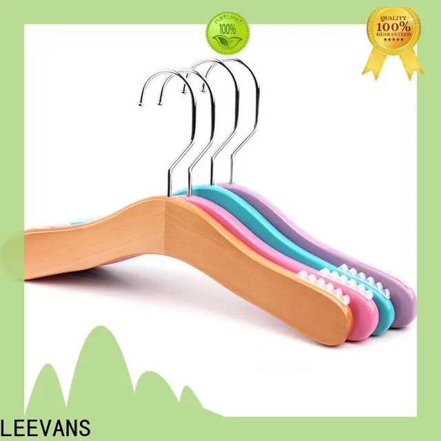 LEEVANS Latest wooden coat hangers for sale Supply 1