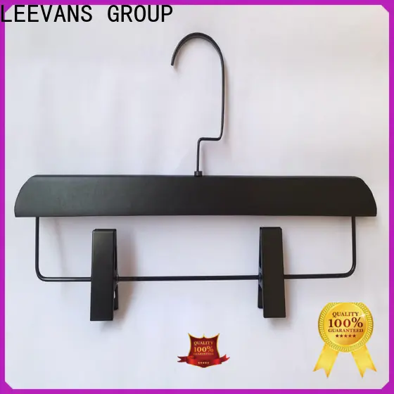 LEEVANS High-quality thin wooden hangers for business 1