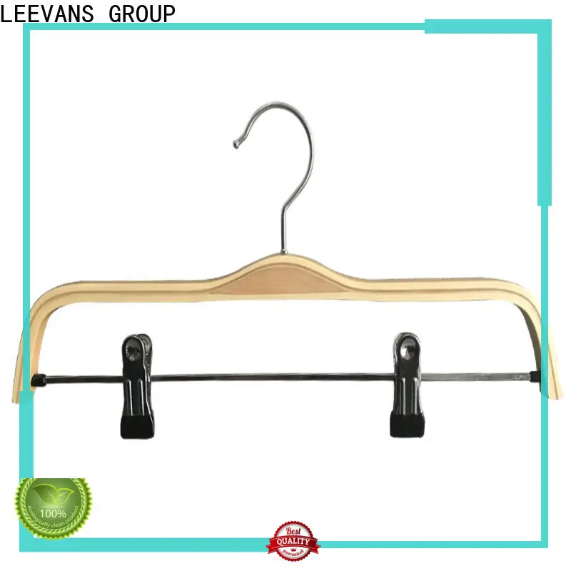 LEEVANS Custom thin wooden hangers Supply 1